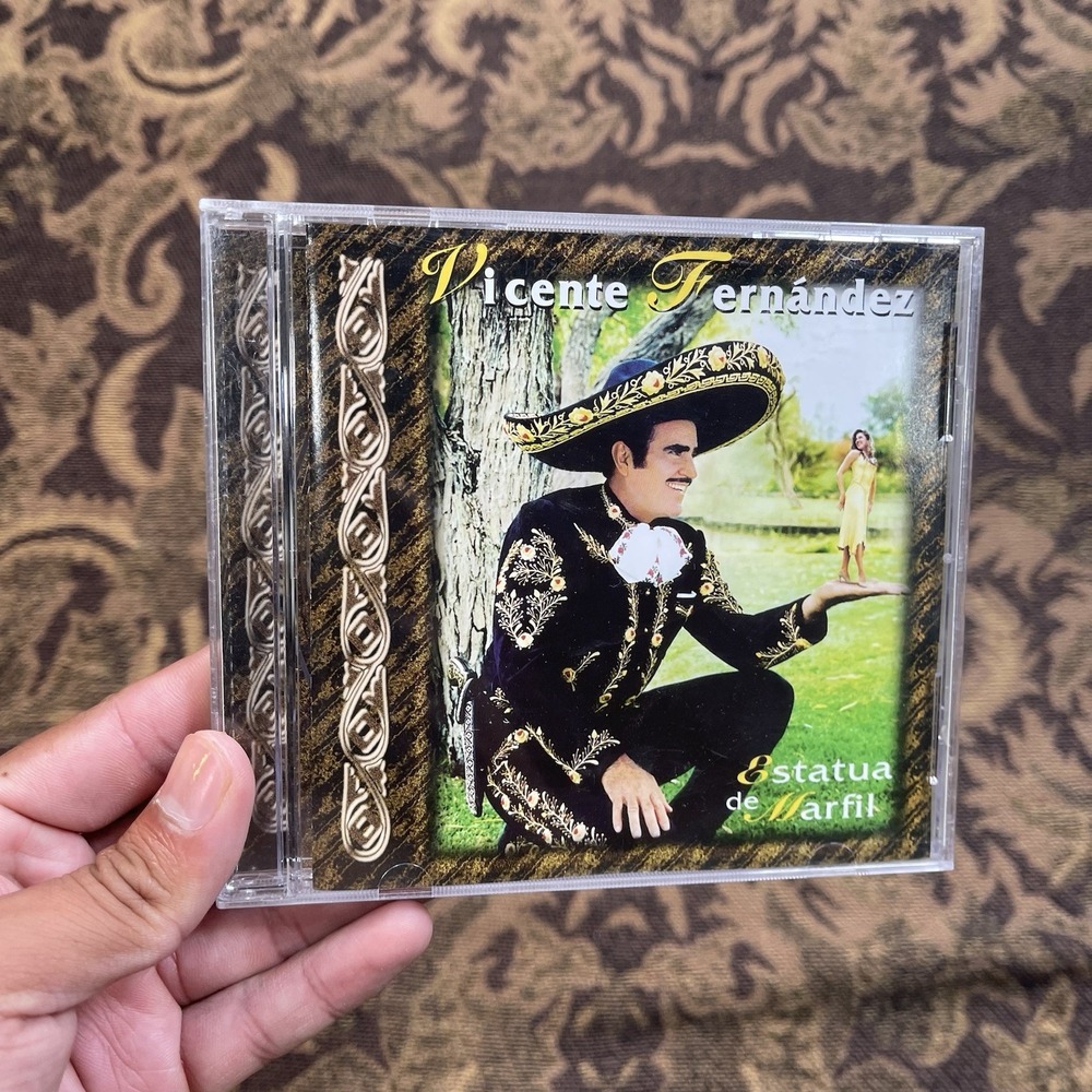 Vicente Fernandez Estatua De Marfil CD 1997 Sony Music CDZ-82356 Mexican